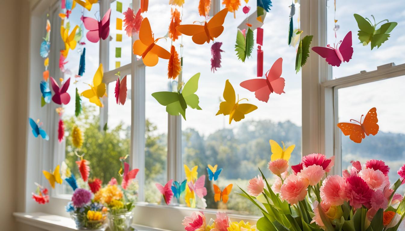  Bastelvorlagen Fensterbilder Frühling kostenlos🌅 Motiv 