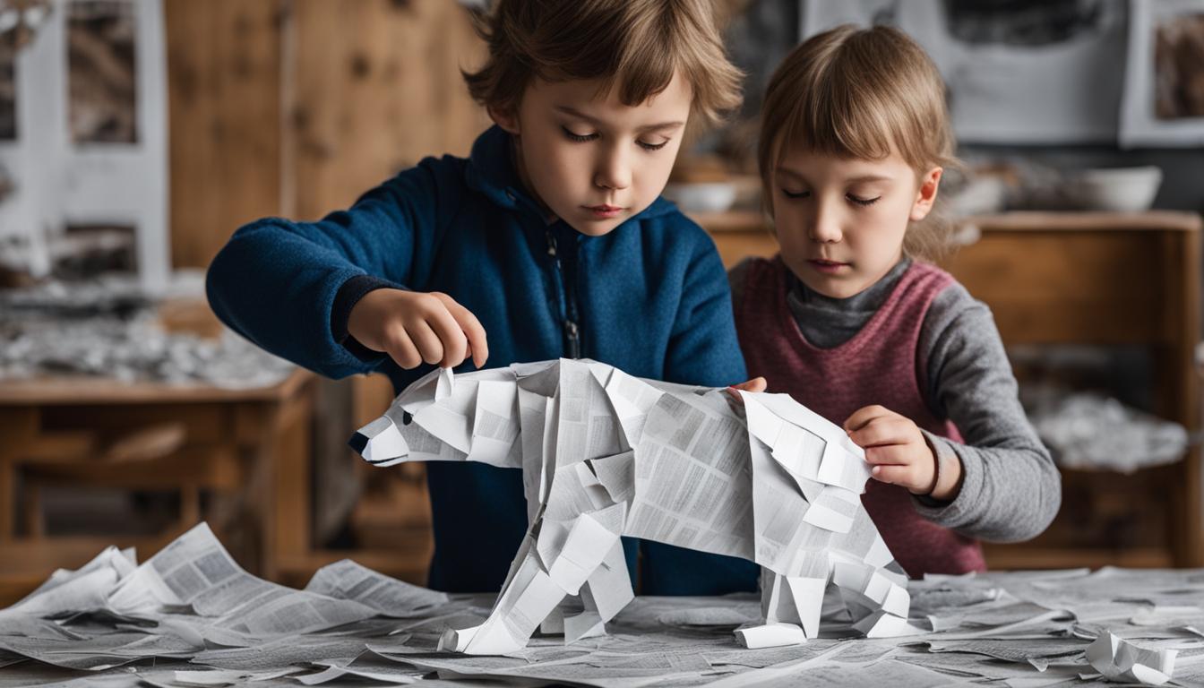  Kreative Bastelideen im Januar mit Kindern Illustration 