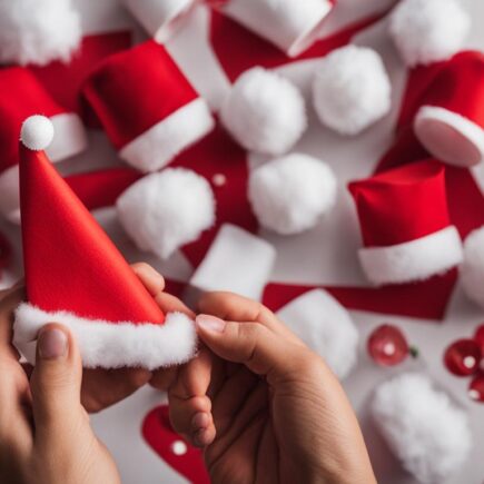 weihnachtsmann basteln mit klopapierrollen