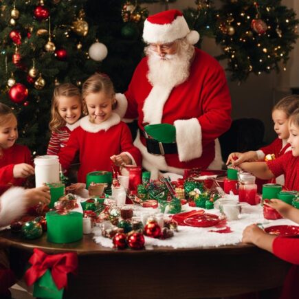 weihnachtsmann tontopf basteln