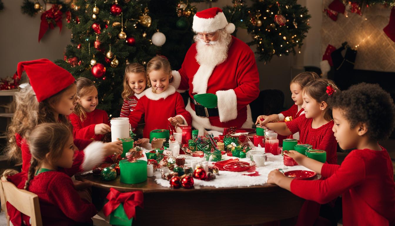 weihnachtsmann tontopf basteln