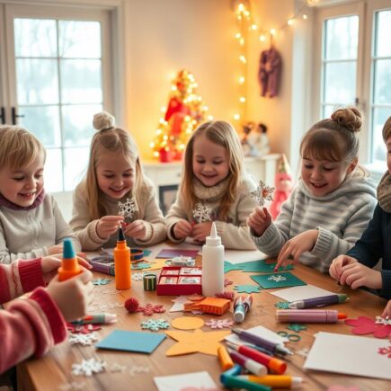 basteln mit kindern im winter​