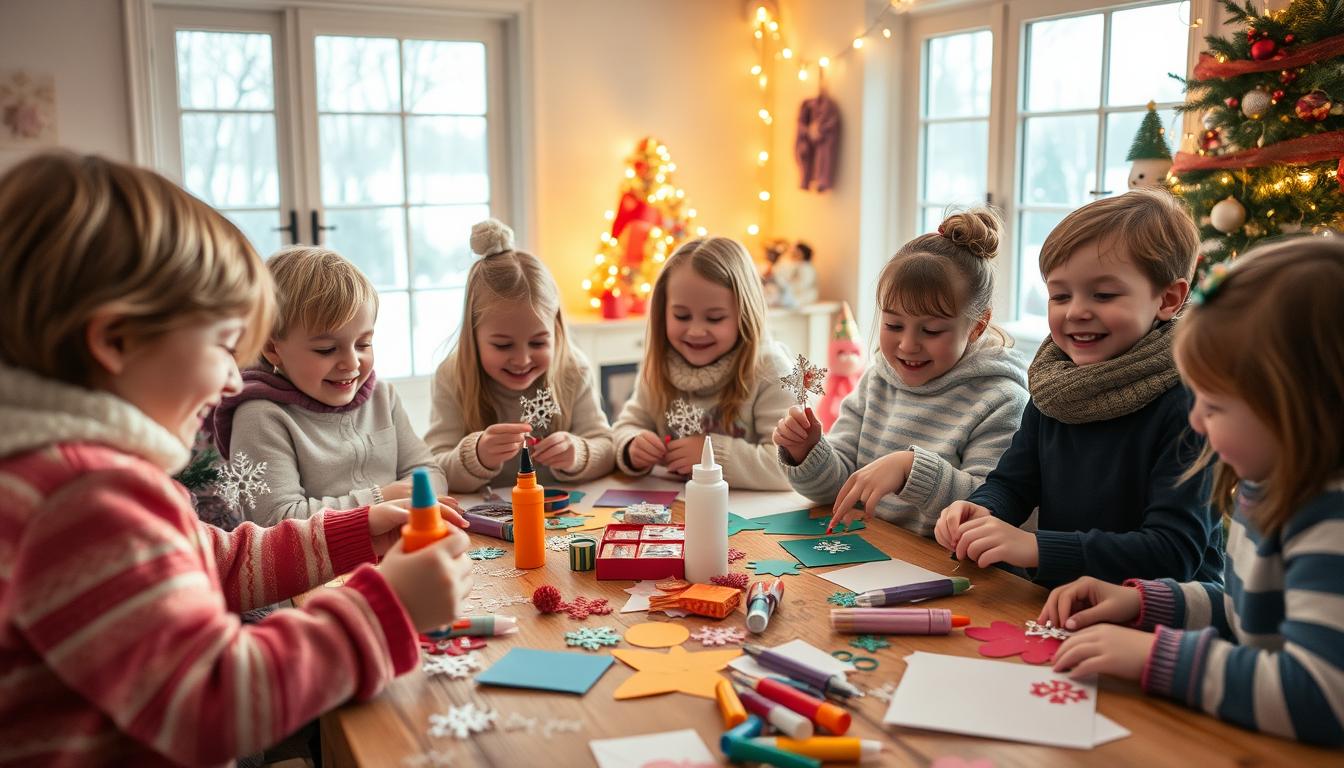 basteln mit kindern im winter​