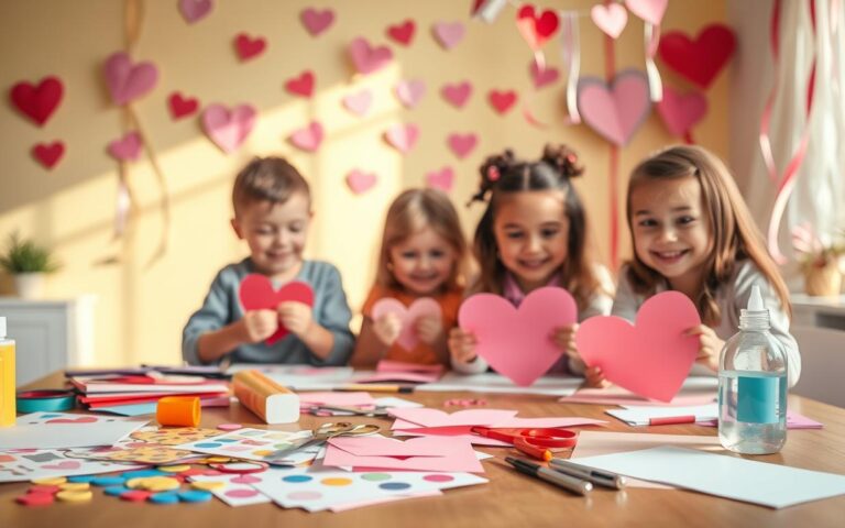 basteln mit kindern valentinstag​