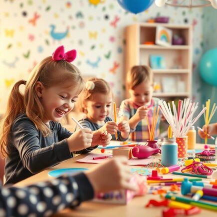 mit kindern basteln geburtstag​