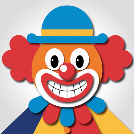 clown fensterbild vorlage zum ausdrucken​