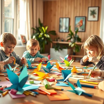 vögel basteln mit kindern​