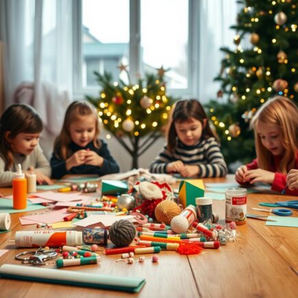 weihnachtsbaumschmuck mit kindern basteln​
