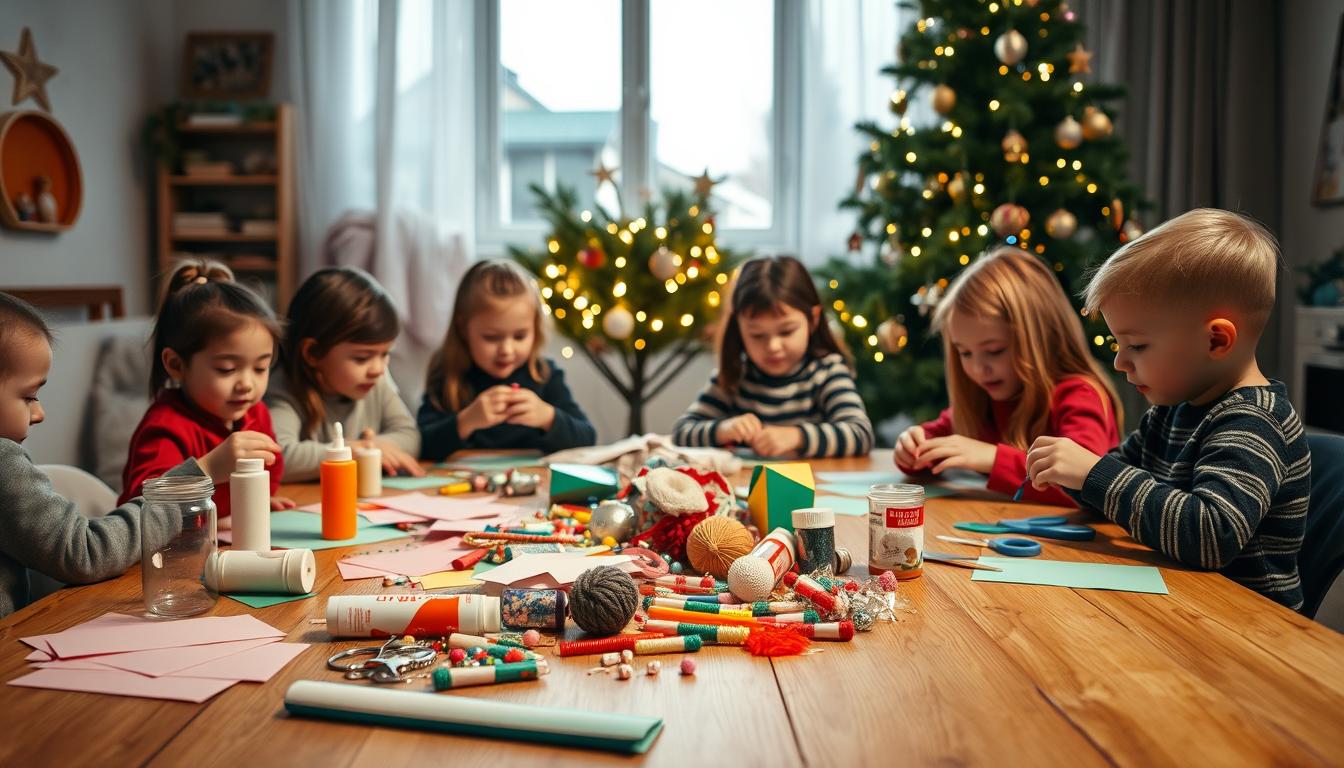 weihnachtsbaumschmuck mit kindern basteln​