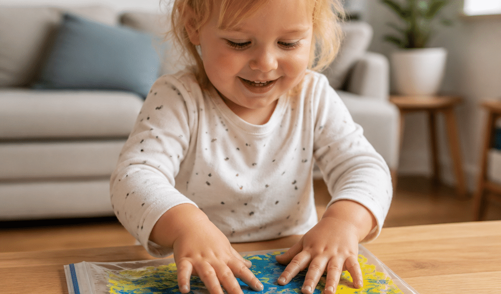 Fingerfarben-Hack: So verwandelst du das Wohnzimmer nicht in ein Schlachtfeld beim Malen mit Kleinkindern