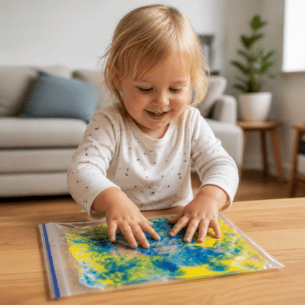 Fingerfarben-Hack: So verwandelst du das Wohnzimmer nicht in ein Schlachtfeld beim Malen mit Kleinkindern